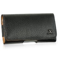 Premium iPhone 4 Leather Horizontal Case with Screen Protector