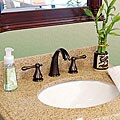 Fontaine Amalfi 8 to12-inch Wide Spread Oil-Rubbed Bronze Bathroom Faucet
