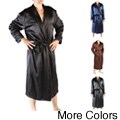 Classic Men's Long Satin Lounge Robe