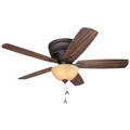 bigoted review on Misc Seeburg Monte Carlo Five-blade Bronze Ceiling Fan