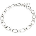 Solid Sterling Silver Link 'Infinity II' Necklace (USA)