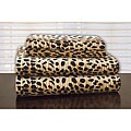 Pointehaven Cheetah Print Flannel Sheet Set