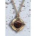 American Coin Treasures Widows Mite Goldtone Pendant