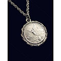 American Coin Treasures Silver Mexican Libertad Angel Pendant