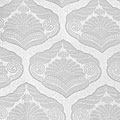 White Shell Jacquard 57x138-inch Rectangular Tablecloth