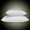 Sateen 350 Thread Count White Down Pillow