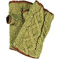 Wool Cable-knit Arm Warmers (Nepal)