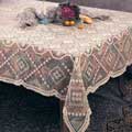 Tuscany Lace Square Topper 45 inches x 45 inches