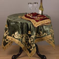 Applique Royal Velvet Square Tablecloth