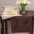Mariano Faux Suede Table Runner