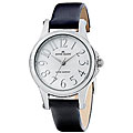 Anne Klein Women's Black Leather Strap Watch