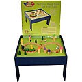 Wood World 45-piece Wood Toy Train Set