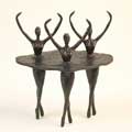 Danya B Cast Bronze Ballerina Ensemble Sculpture