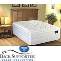 Spring Air Cascade Euro Top Value Back Supporter Full-size Mattress Set