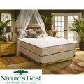 Nature's Rest by Spring Air Solitude Plush Zoned Latex Foam Queen-size Mattress Set