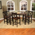 Larue 7-piece Butterfly Leaf Counter-height Dining Set