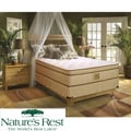 Nature's Rest by Spring Air Stratton Euro Top Zoned Latex Foam Full-size Mattress Set