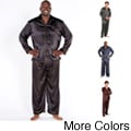 Classic Men's 2-piece Satin Pajamas Set
