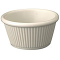 Gessner 3-oz White Fluted Bowls (Case of 72 )