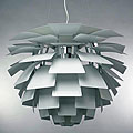 Arti 1-light Stainless Steel Hanging Lamp