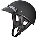 Raider Flat Black Shorty Helmet 