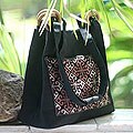 Cotton 'Tribe's Identity' Shoulder Bag (Thailand)