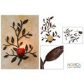 Wrought Iron 'Ceiba' Candle Holder (Guatemala)