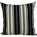 Jiti Pillows 'Down the Lane' Outdoor Black Decorative Pillow