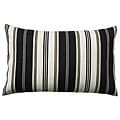 Jiti Pillows 'Down the Lane' Outdoor Black Decorative Pillow