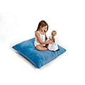Zoe Junior Removable Blue Furry Cover Pillow Sac