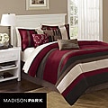 Madison Park Boulder Stripe 7-piece King/Cal-King Comforter Set