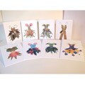 Kathie McCurdy Thumbelina's Closet Greeting Cards (Pack of 8)