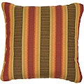 Autumn 22-inch Knife-edged Outdoor Pillows with Sunbrella Fabric (Set of 2)
