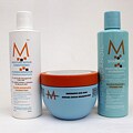 Instructions on Shampoo Restore Hair Growth Moroccan Oil Shampoo/ Conditioner/ Restorative Hair Mask Hair Care Set