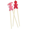 Fred & Friends Children's Girl Chopstick Hinge