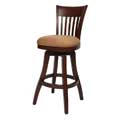 Labelle 26-inch Wood Swivel Counter Stool
