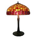 Tiffany-style 2-light Bronze Table lamp