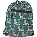 University of Miami Hurricanes Cinch Backpack