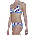 Jag Women's Reversible Triangle Top Retro Bottom Swimsuit
