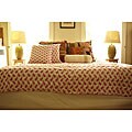 Organic Cotton Virginie Rose King-size Quilt (India)