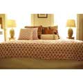 Organic Cotton 'Virginie Rose' Queen-size Quilt (India)