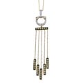 Encore by Le Vian 14k Gold Sapphire and 1ct TDW Diamond Necklace (H-I, SI1-SI2)