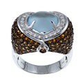 Encore by Le Vian 14k Gold Topaz and 1/4ct TDW Diamond Ring (H-I, SI1-SI2)
