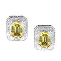 Encore by Le Vian 14k Gold Sapphire/ 1ct TDW Diamond Earrings (H-I, SI1-SI2)