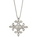 Beneficial problem solver for Luscious abstract Sterling Silver Freshwater Pearl Necklace (9-10 mm)