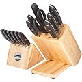 Kitchen Aid 14-piece Knife Set with Pull-away Steak Block
