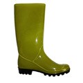 Women's Clear Green Rainboots (Case of 12 Pairs)