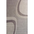 Handmade Alexa Pino Collection Beige Modern Rug (7'6 x 9'6)