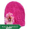 Small Hookah Free Helpful Guideline Bow Clippeez 2 Envy Hot Pink Hat with Boutique Pink Flower Clip