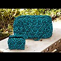 Caroline Ocean 2-piece Bag Set (India)